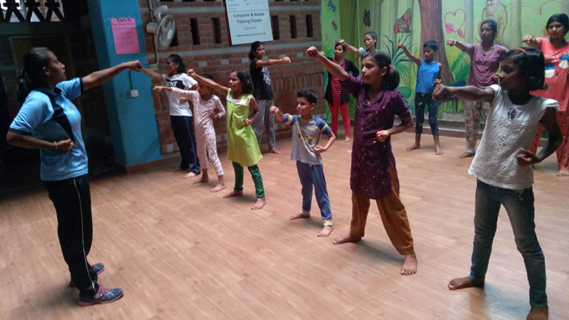 Self Defence Classes For Children Salaam Baalak Trust